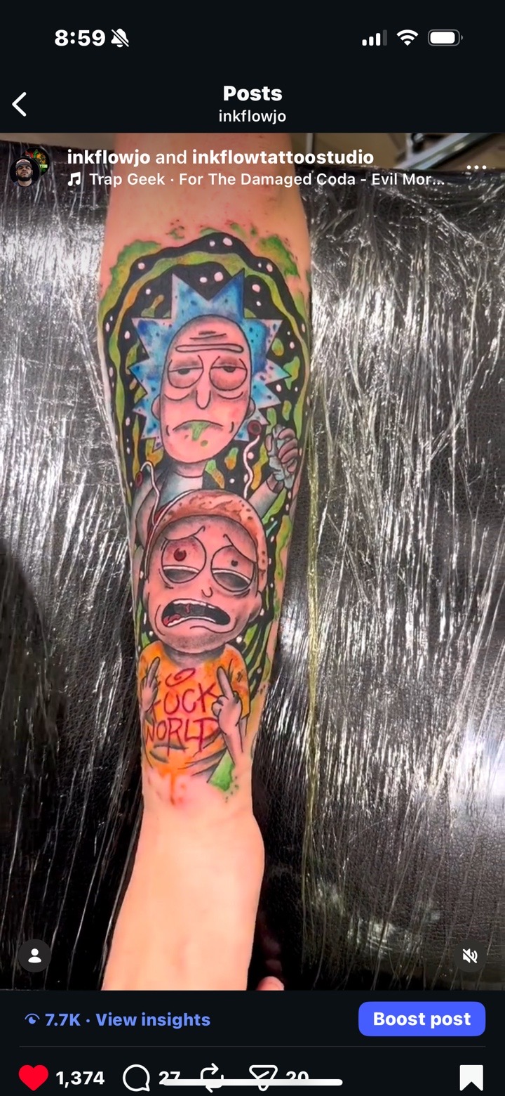 Tattoo by Inkflowjo on TattMe