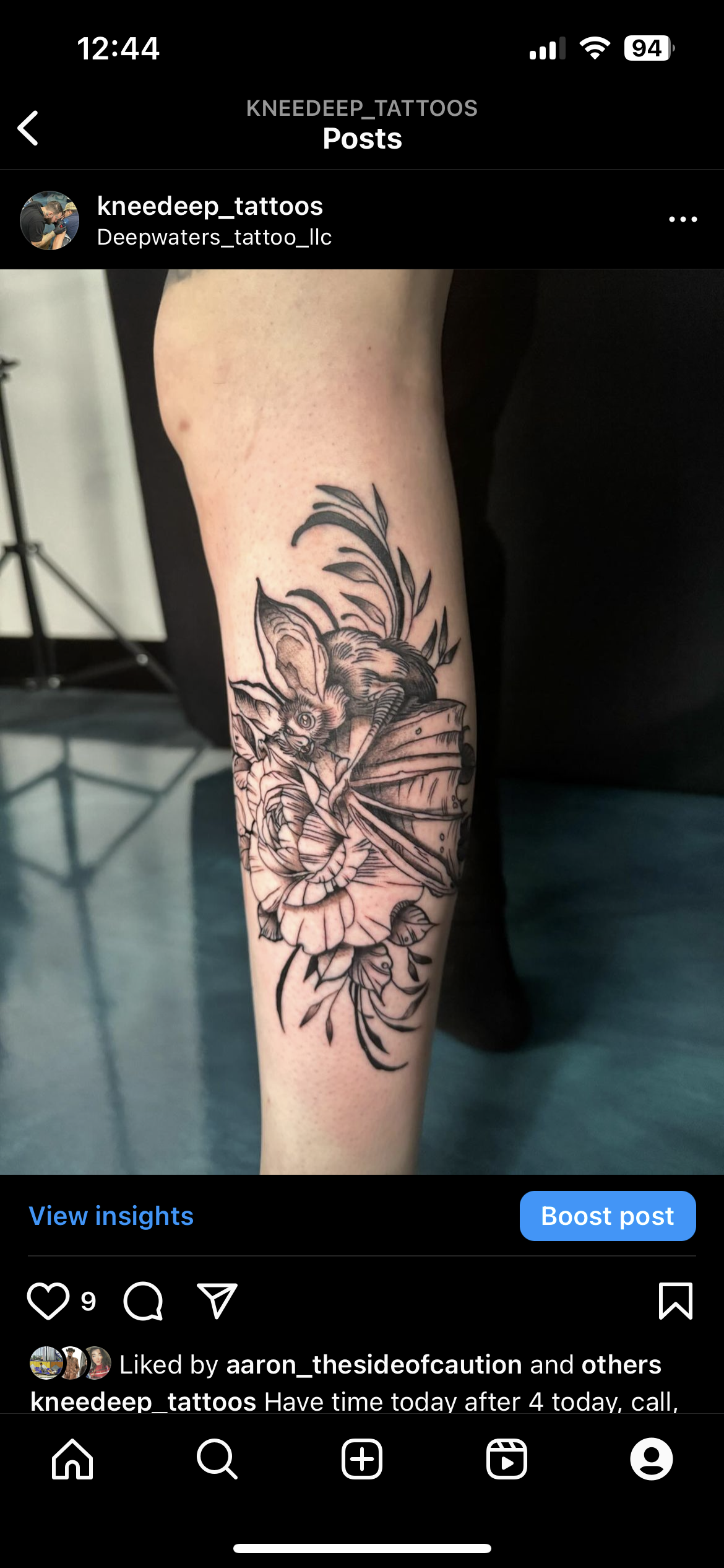 Tattoo by Kneedeep_tattoos on TattMe
