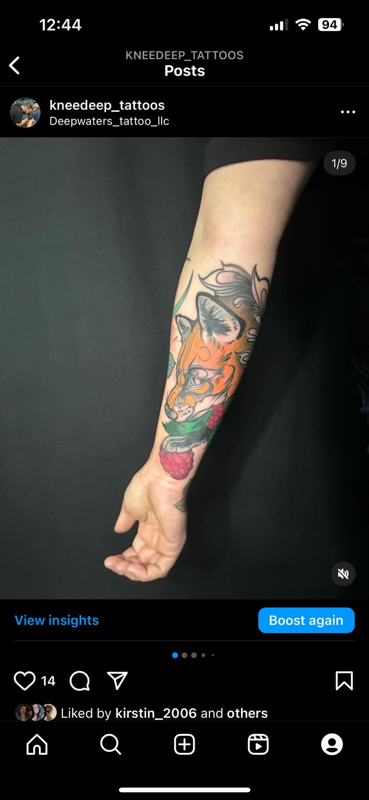 Tattoo by Kneedeep_tattoos on TattMe