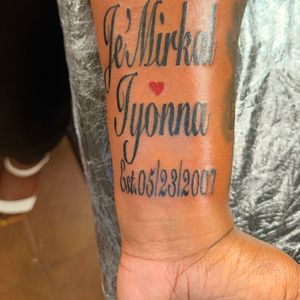 Lettering + Script names tattoo on Forearm by Deans_Ink_Spa_LLC on TattMe