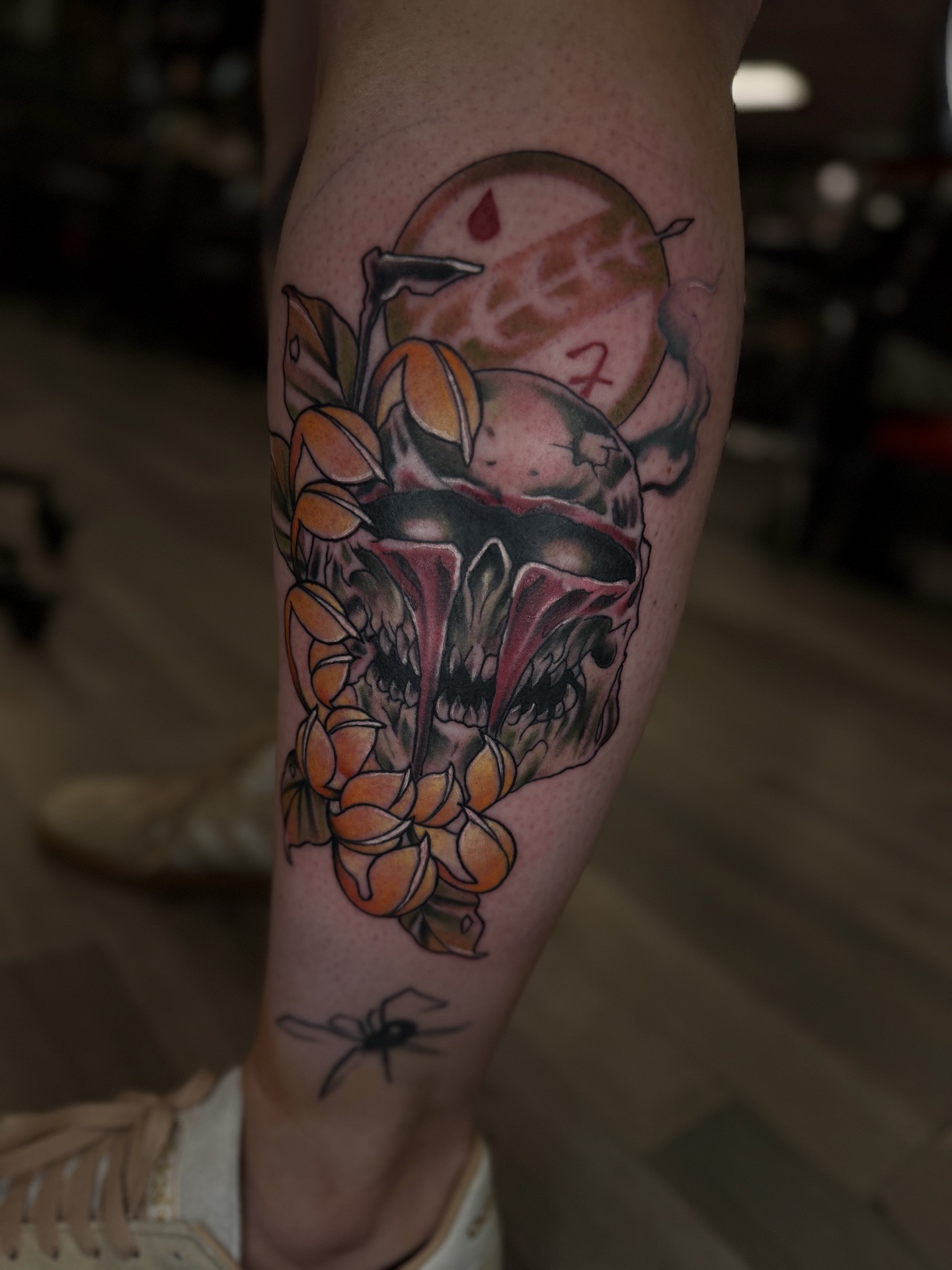 Star Wars tattoo on Calf by Radtattoo on TattMe