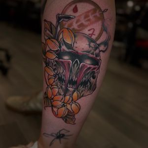 Star Wars tattoo on Calf by Radtattoo on TattMe