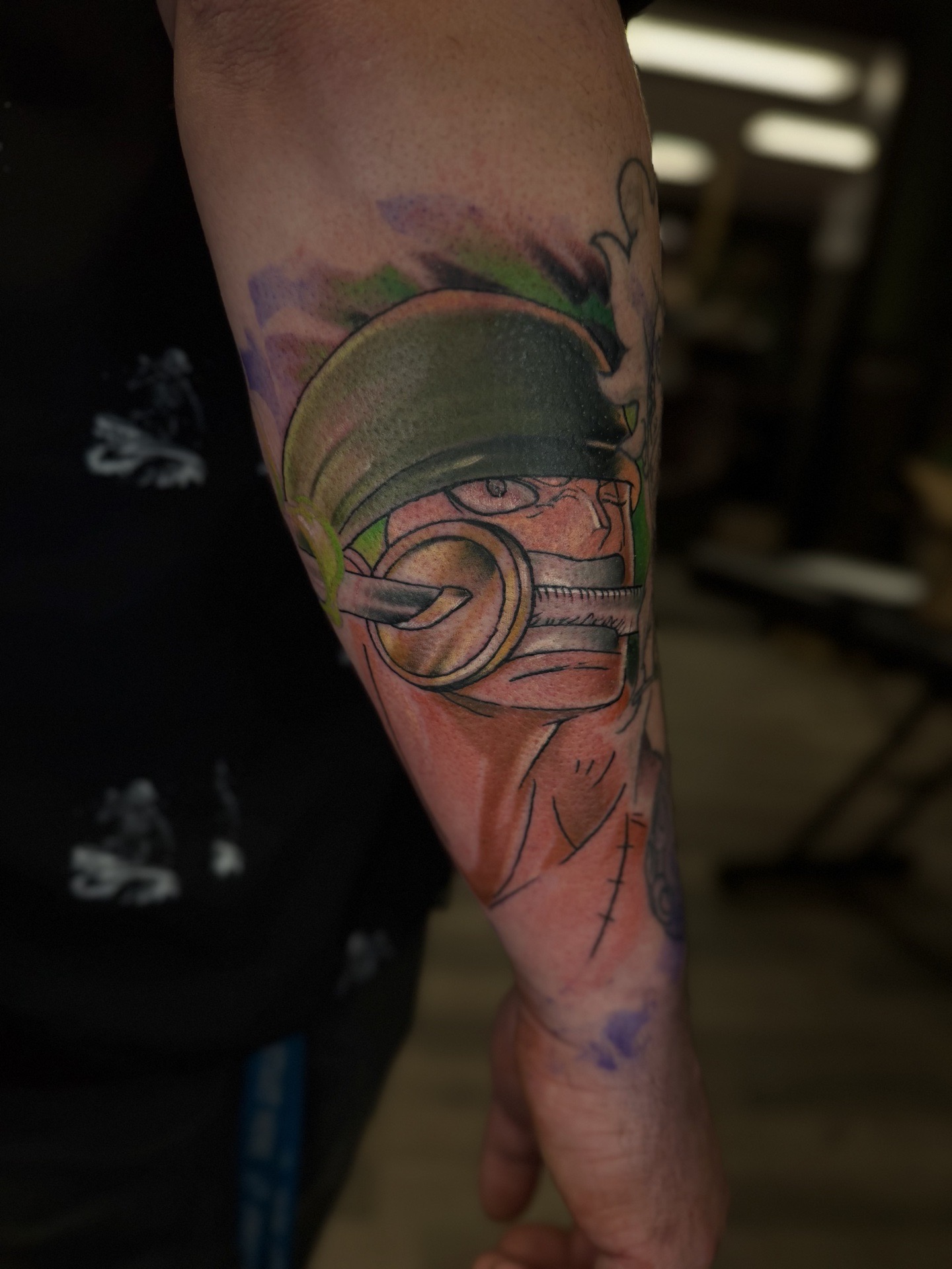 one piece tattoo on Forearm by Radtattoo on TattMe