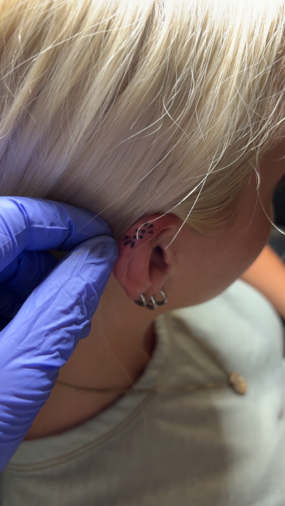 Minimalist + Dot-work dots tattoo by TattedbyJayden on TattMe