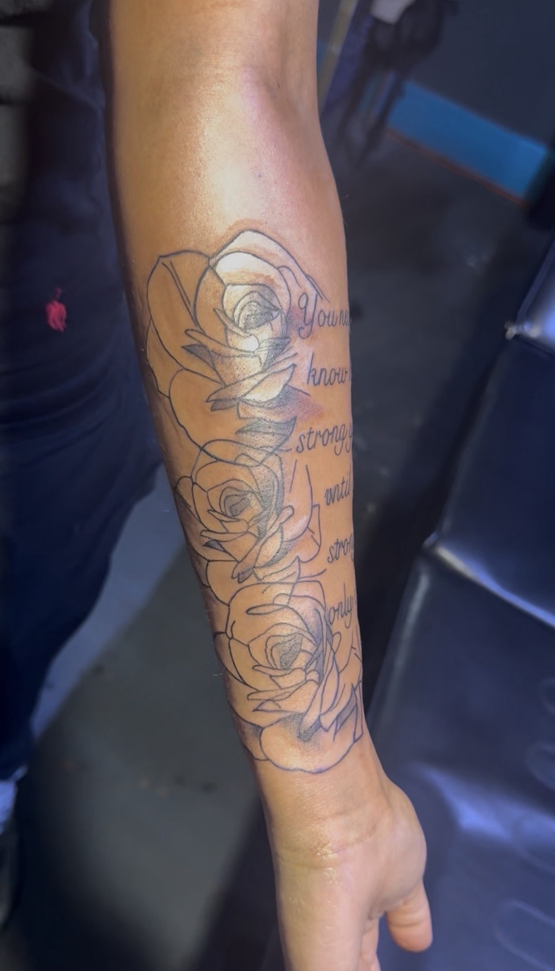 flowers tattoo on Forearm by Inkedbygeez on TattMe