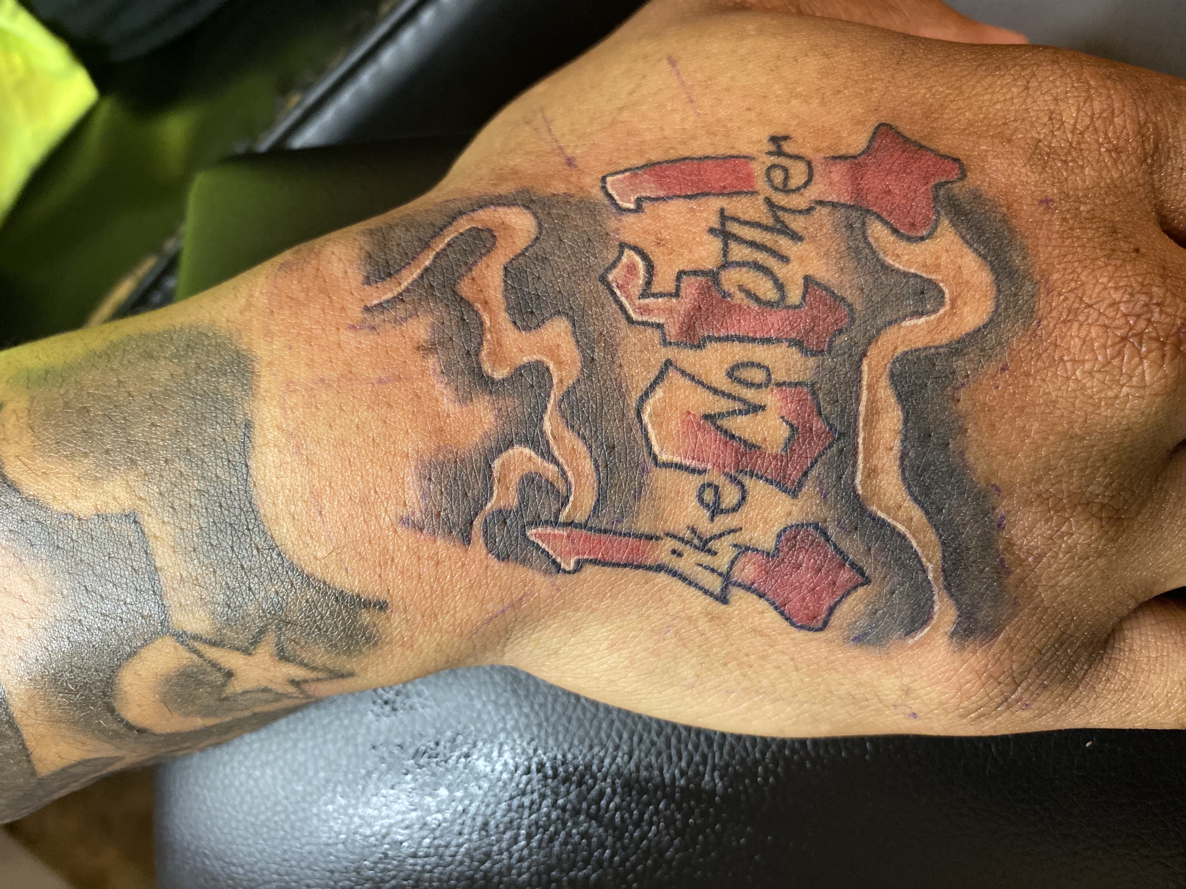 Color + Script tattoo by Braedan_Sterling on TattMe