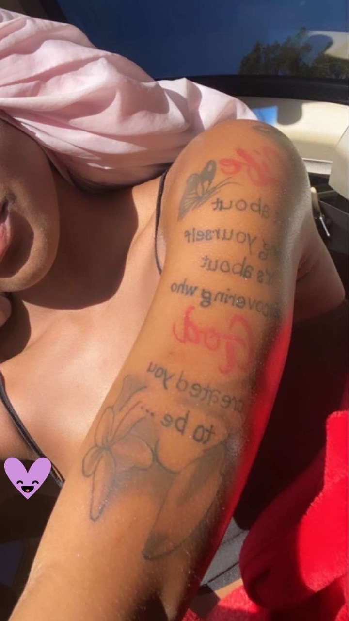 Script + Color tattoo by Braedan_Sterling on TattMe