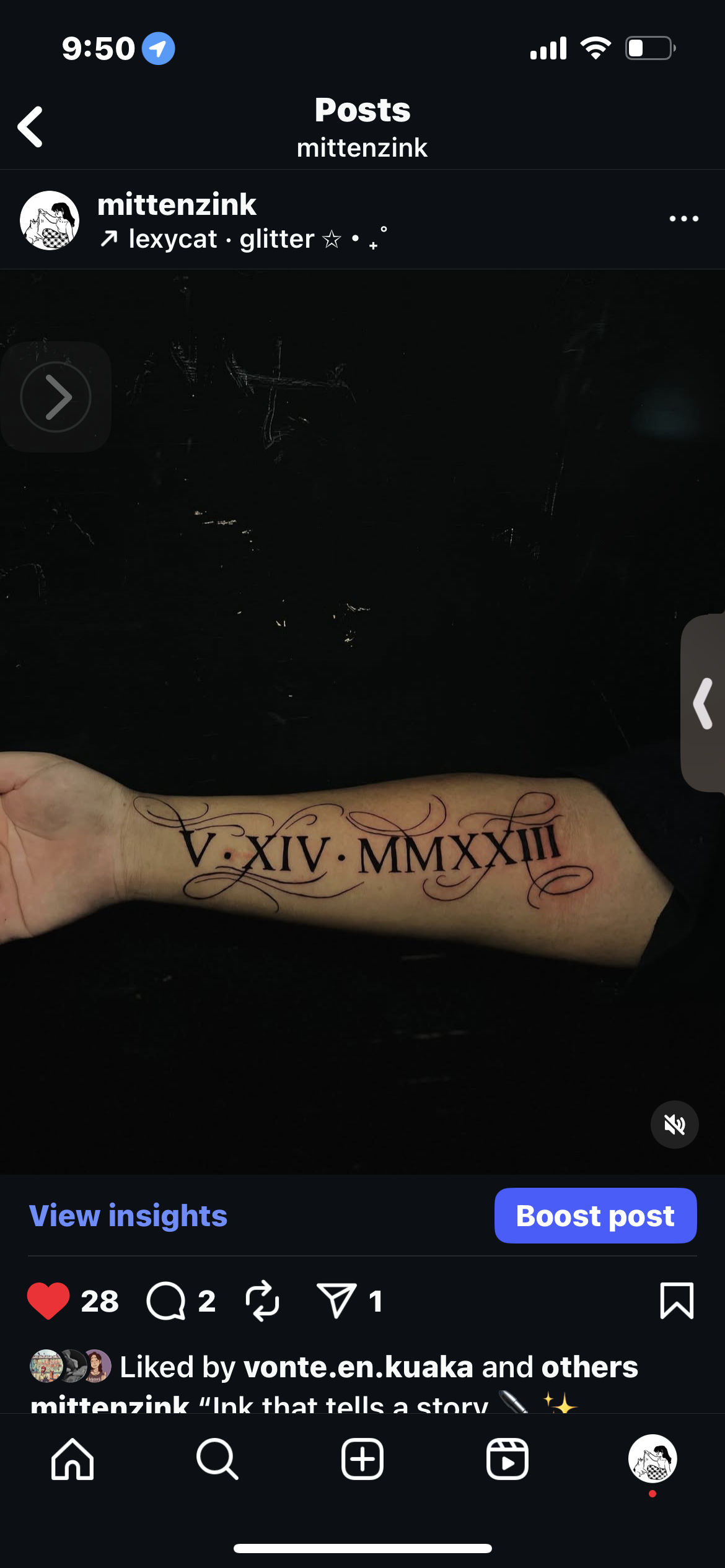 Tattoo by Mittenzink on TattMe