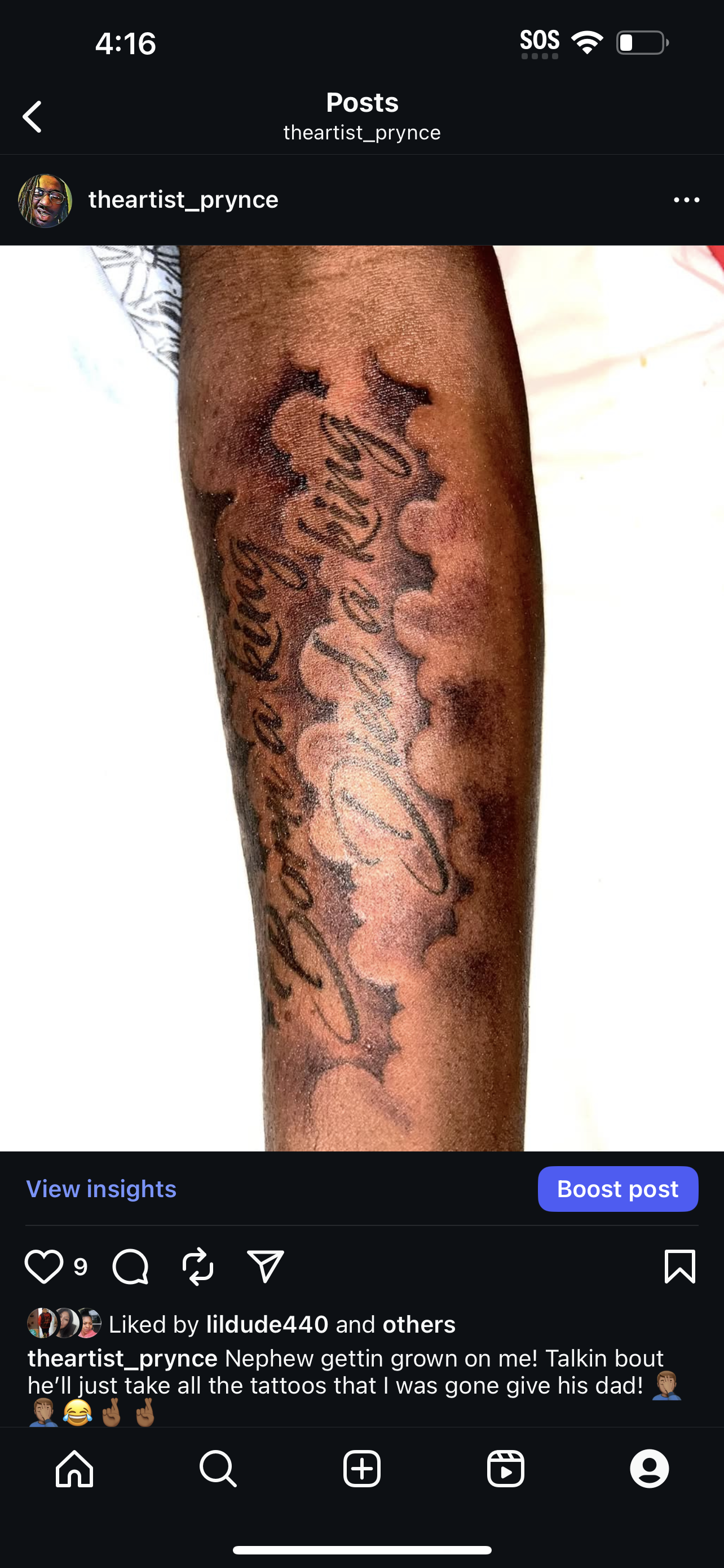 Tattoo by Art_by_Prynce on TattMe