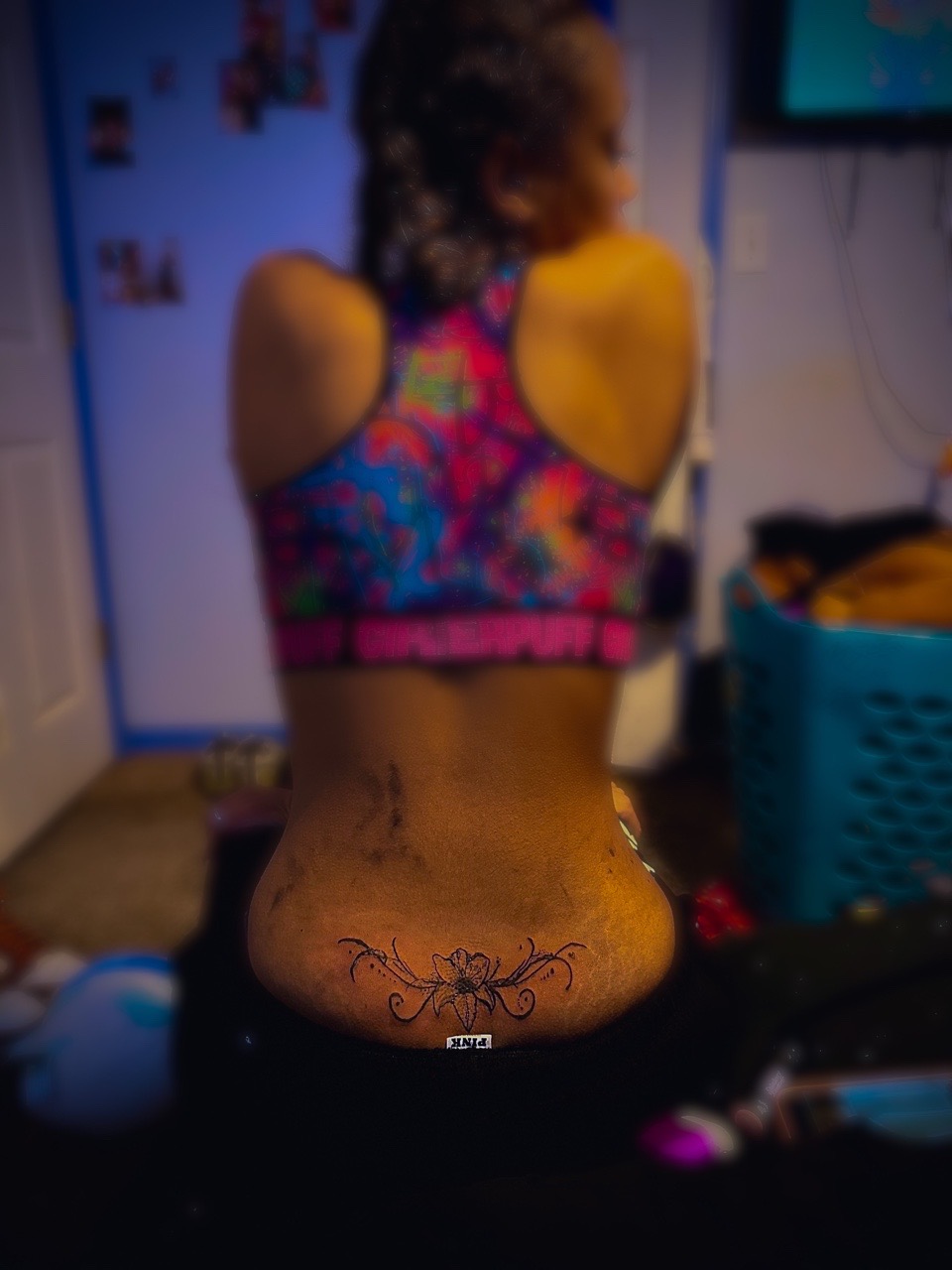 Black & Grey + Floral floral tattoo by Samuel_Fayette on TattMe