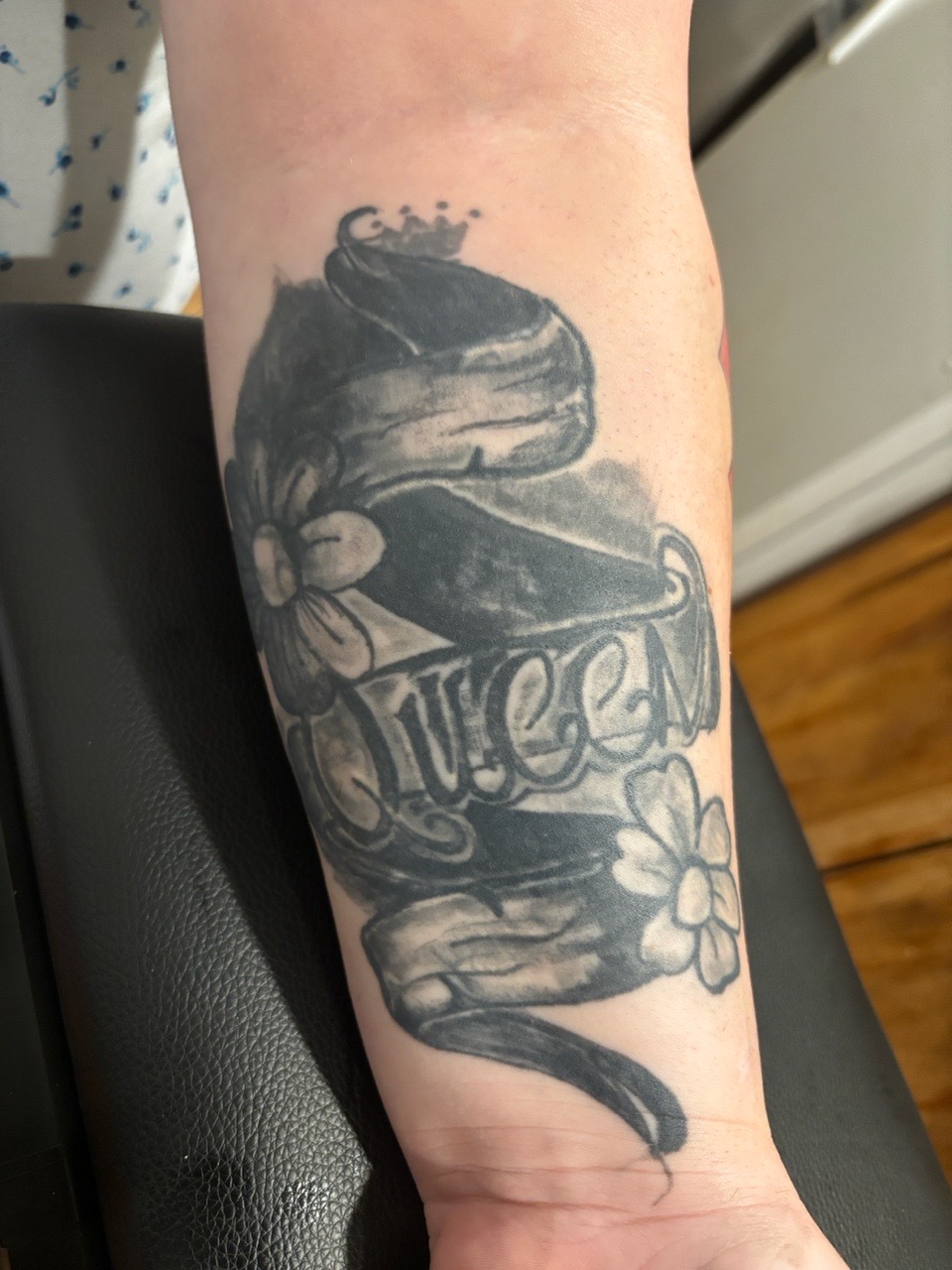 Black & Grey + Lettering lettering tattoo by Mr_I_Can_Do_Tattoos on TattMe