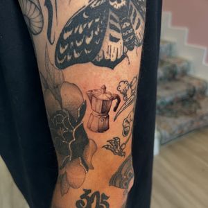 Black & Grey Cafe tattoo by cozinks on TattMe