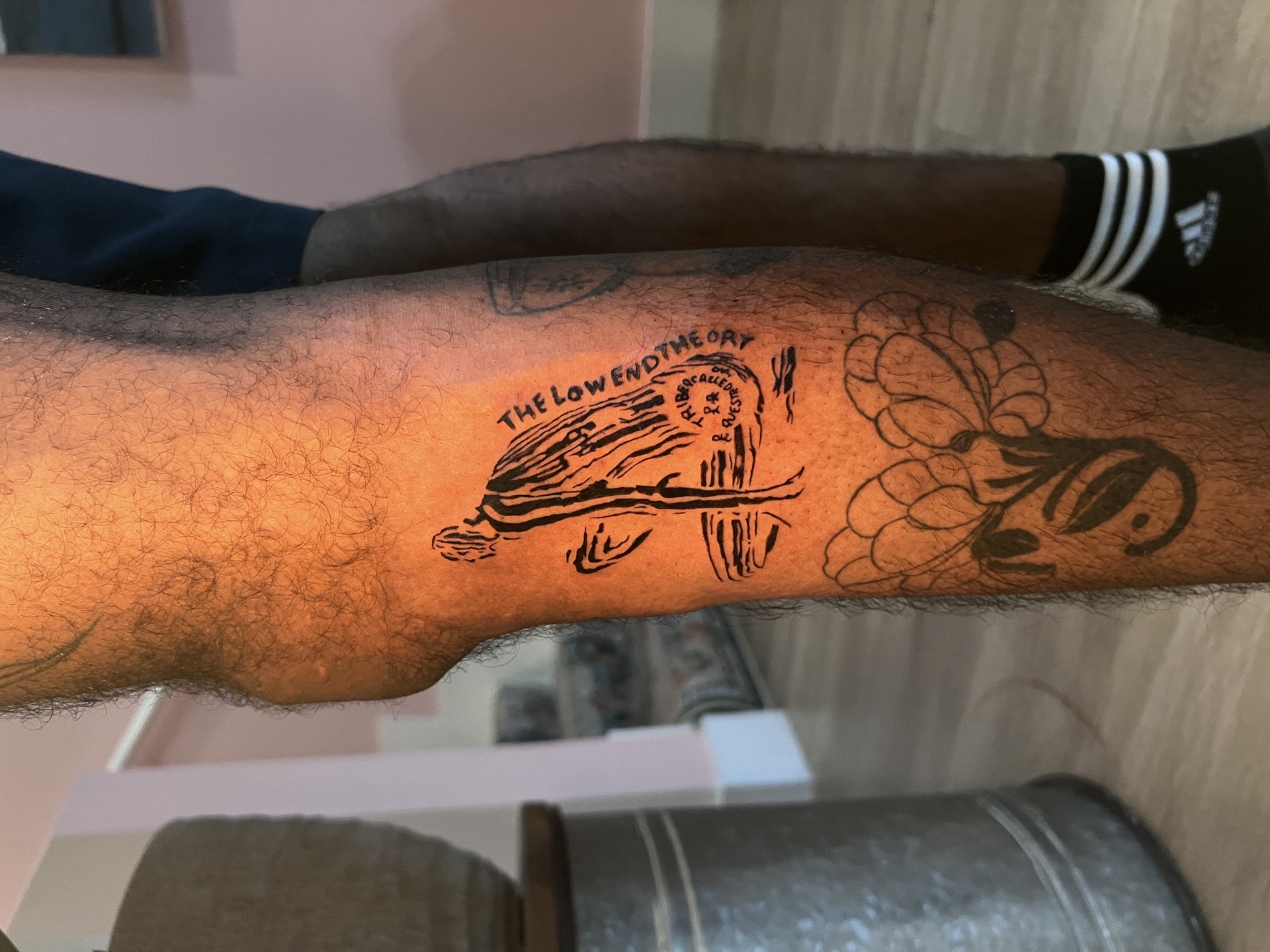 Line-work + Black-work tattoo by cozinks on TattMe