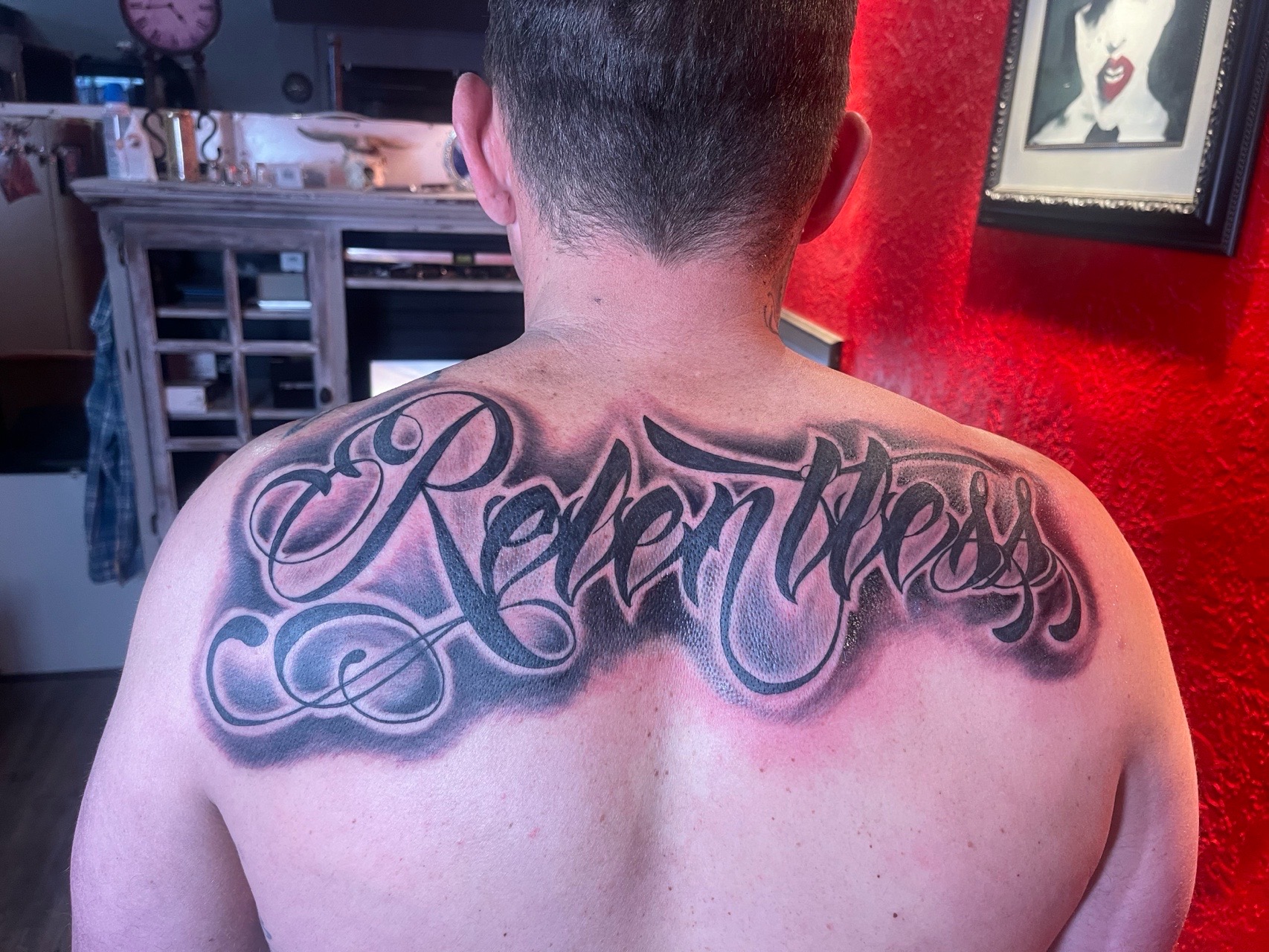Black & Grey + Script script tattoo by Kenny_Thompson on TattMe