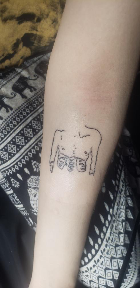 Line-work + Black & Grey tattoo by Zhara_Sangronis on TattMe