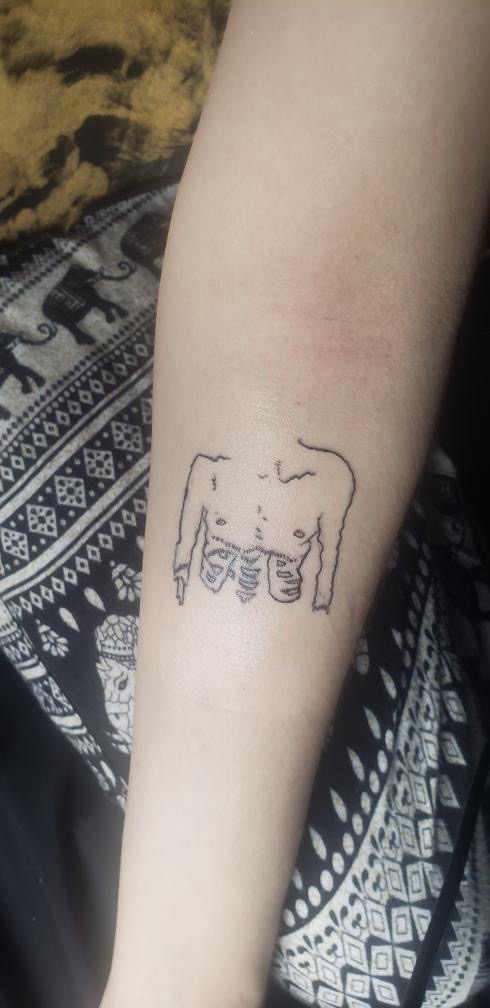Line-work + Black & Grey tattoo by Zhara_Sangronis on TattMe