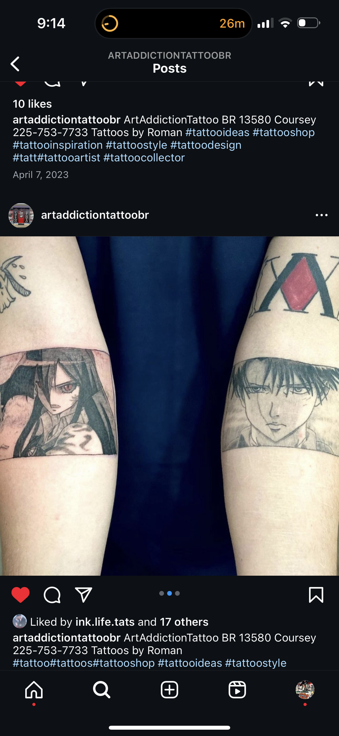 Tattoo by Roman_Empire_Tattoos on TattMe