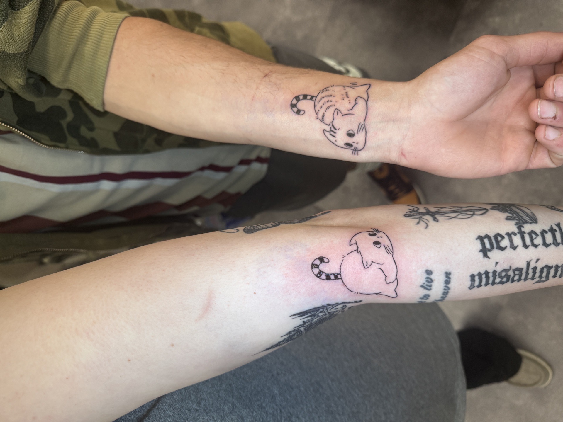 Line-work tattoo on Forearm by NANDO_INKS on TattMe