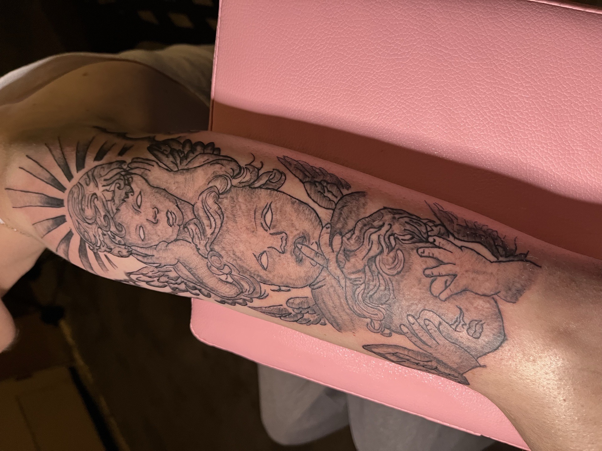Tattoo on Half Sleeve by InkedByNaireea on TattMe