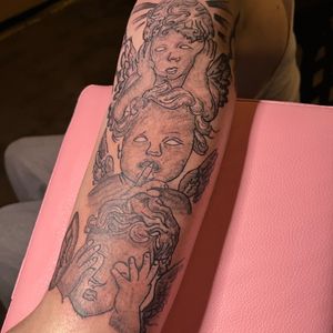 Tattoo on Half Sleeve by InkedByNaireea on TattMe