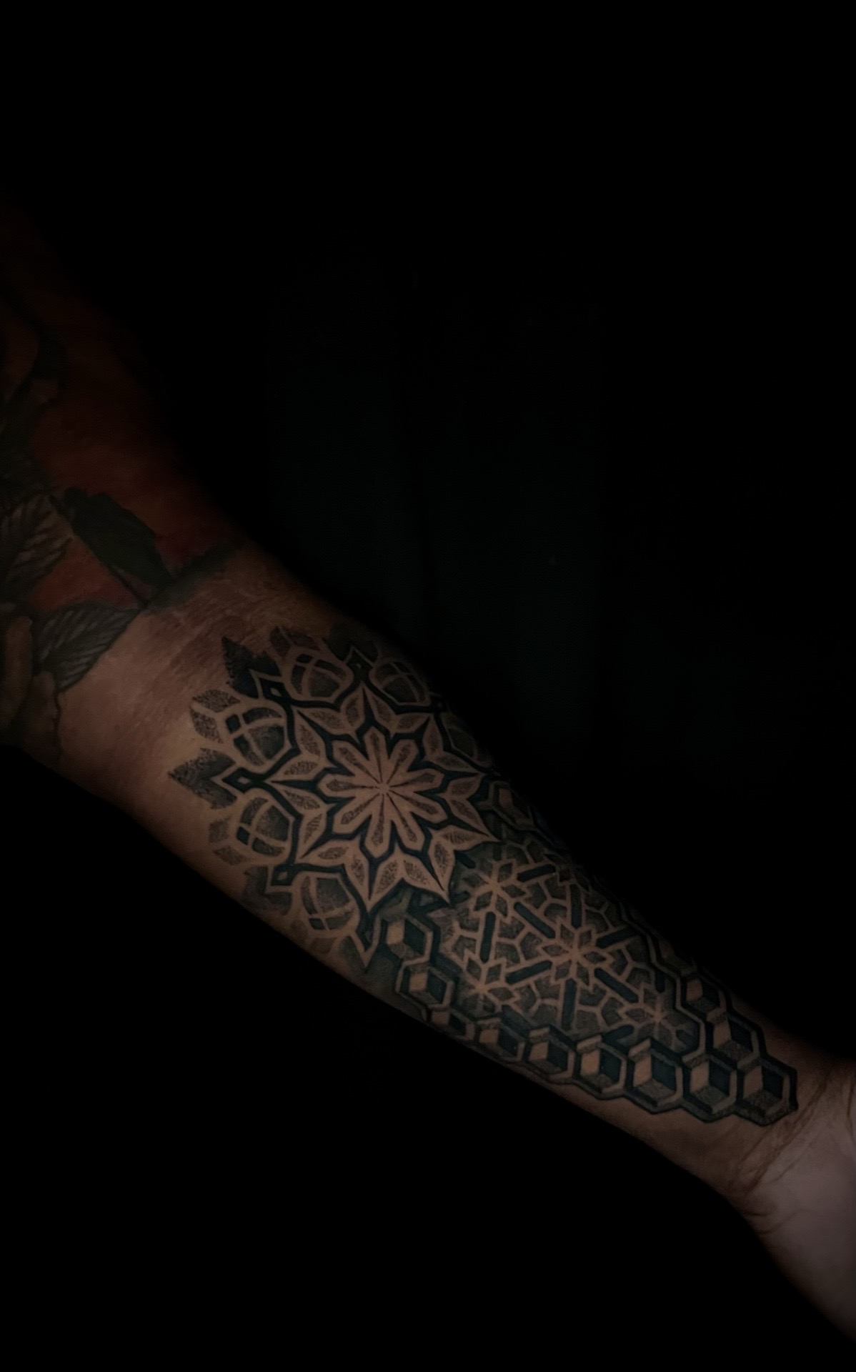 Geometric + Mandala mandala tattoo on Forearm by artizmylov on TattMe
