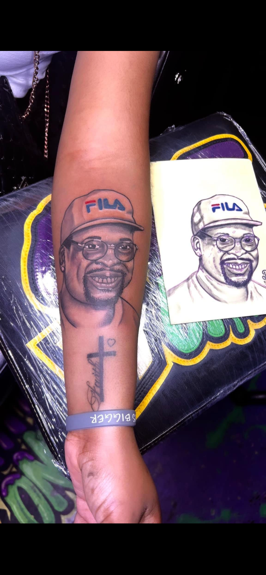 Realism + Black & Grey portrait tattoo on Forearm by splattedby_BG on TattMe
