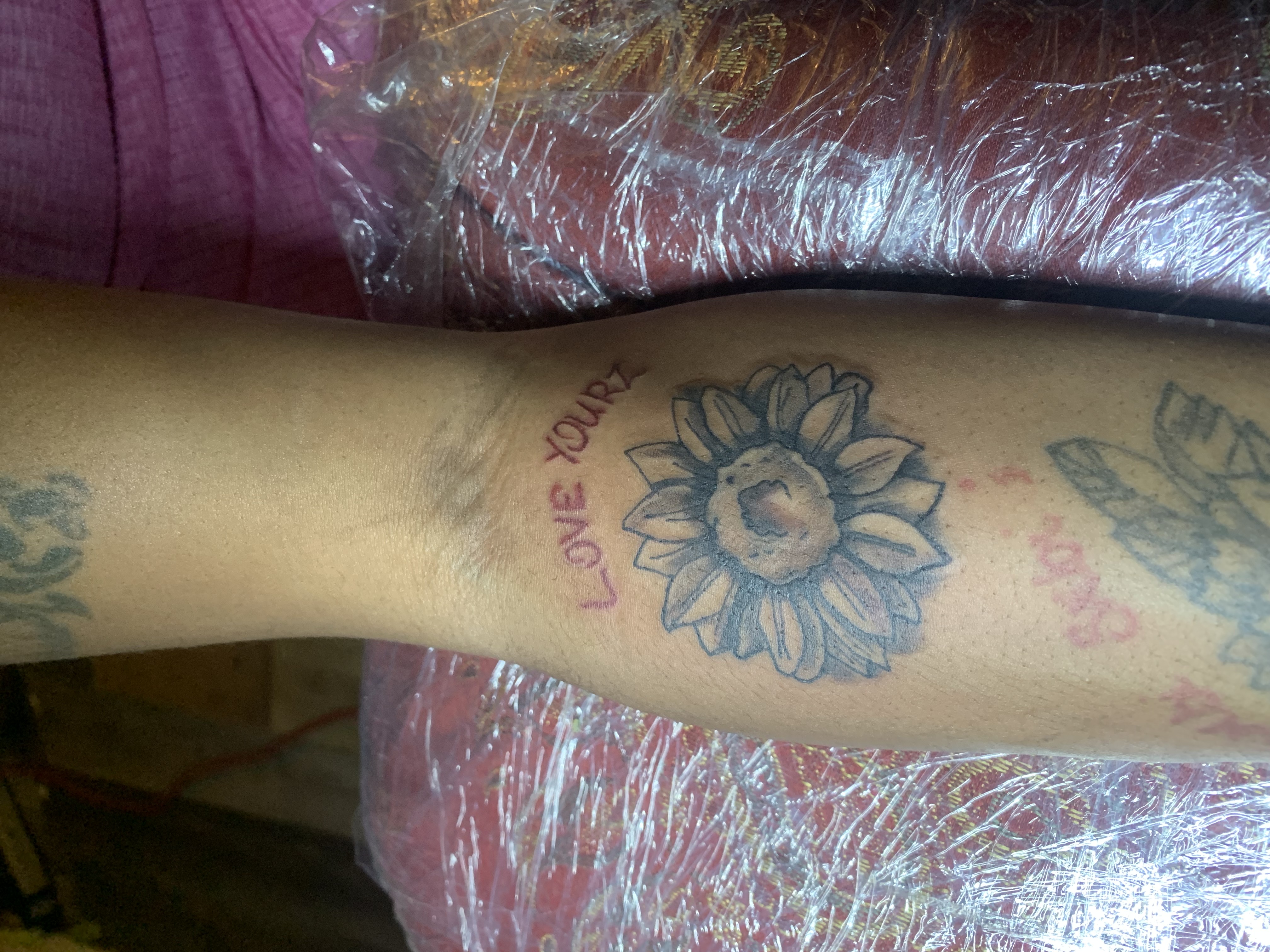 Neo-Traditional Flowers tattoo by Prophesa_ink on TattMe