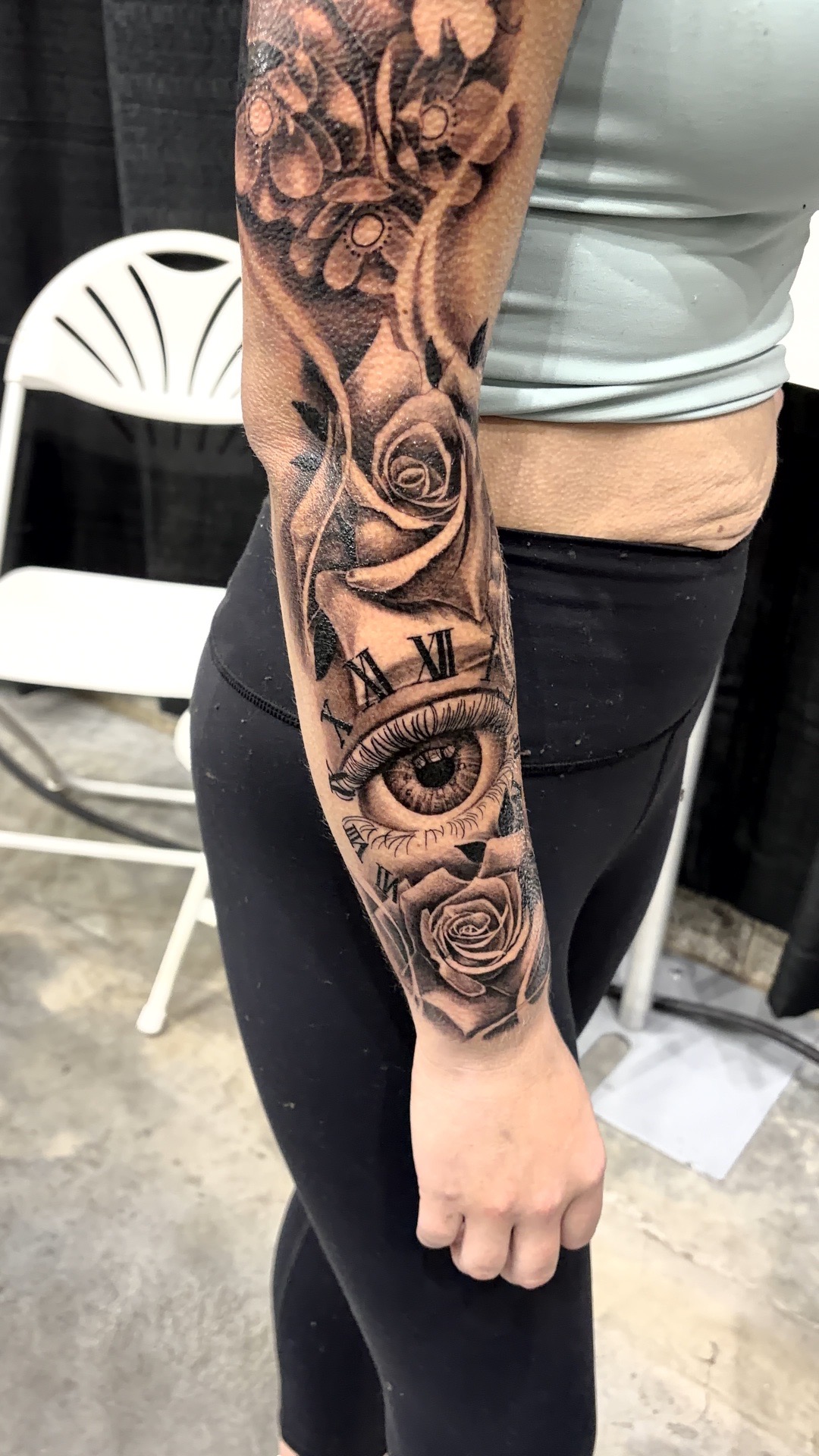 Black & Grey + Realism eye tattoo on Forearm by tattoogoonz on TattMe