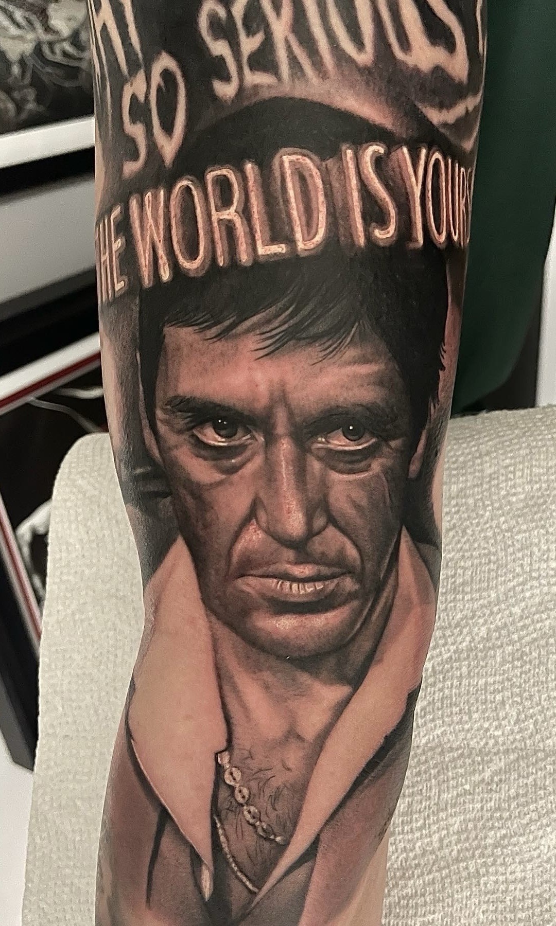 Realism + Black & Grey portrait tattoo on Forearm by D-Artist on TattMe