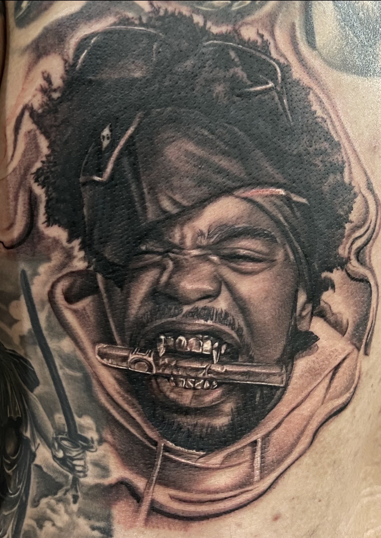 Realism + Black & Grey portrait tattoo on Chest by D-Artist on TattMe
