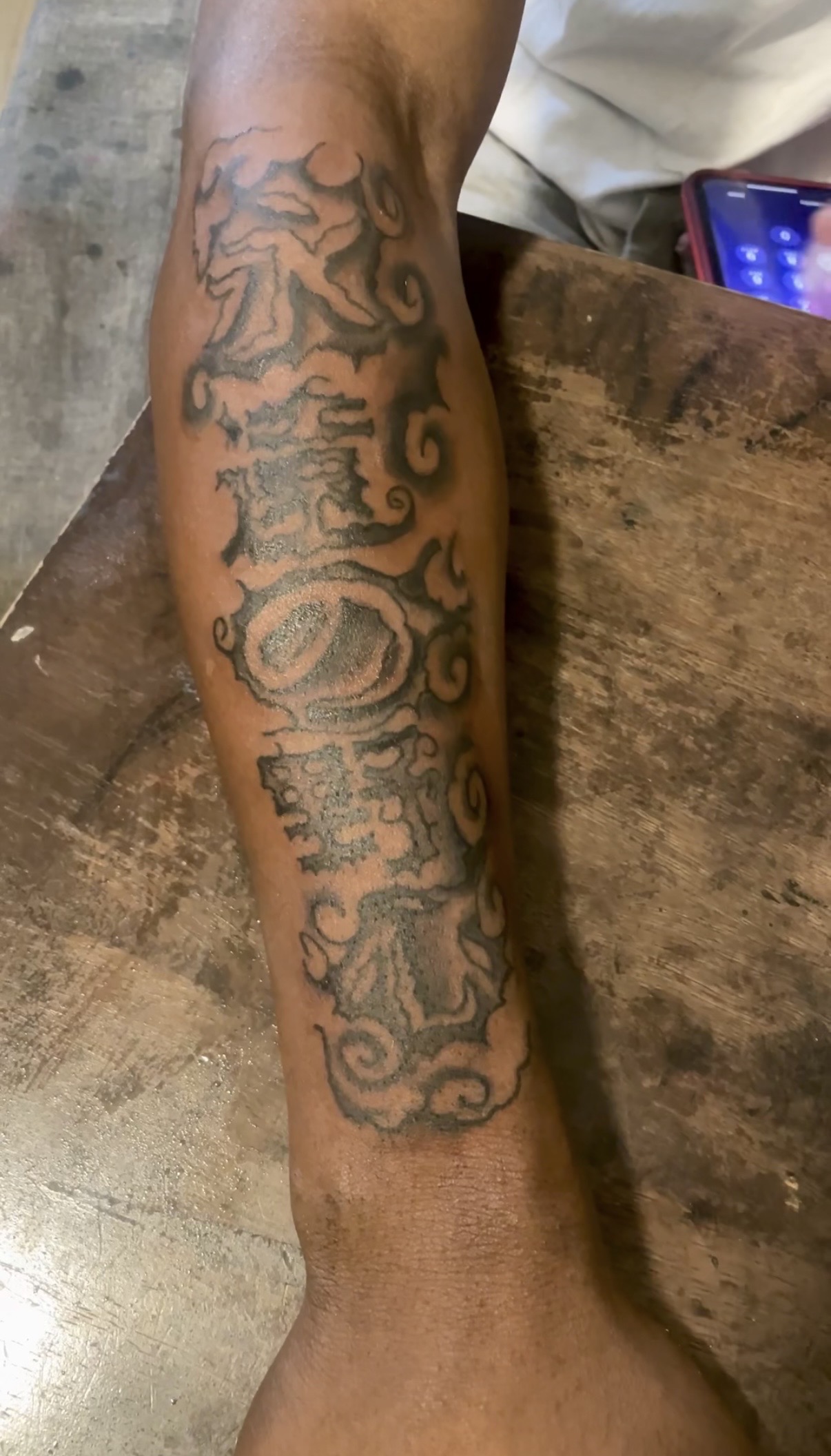 Anime qrtr sleeve tattoo by ink_bykey on TattMe