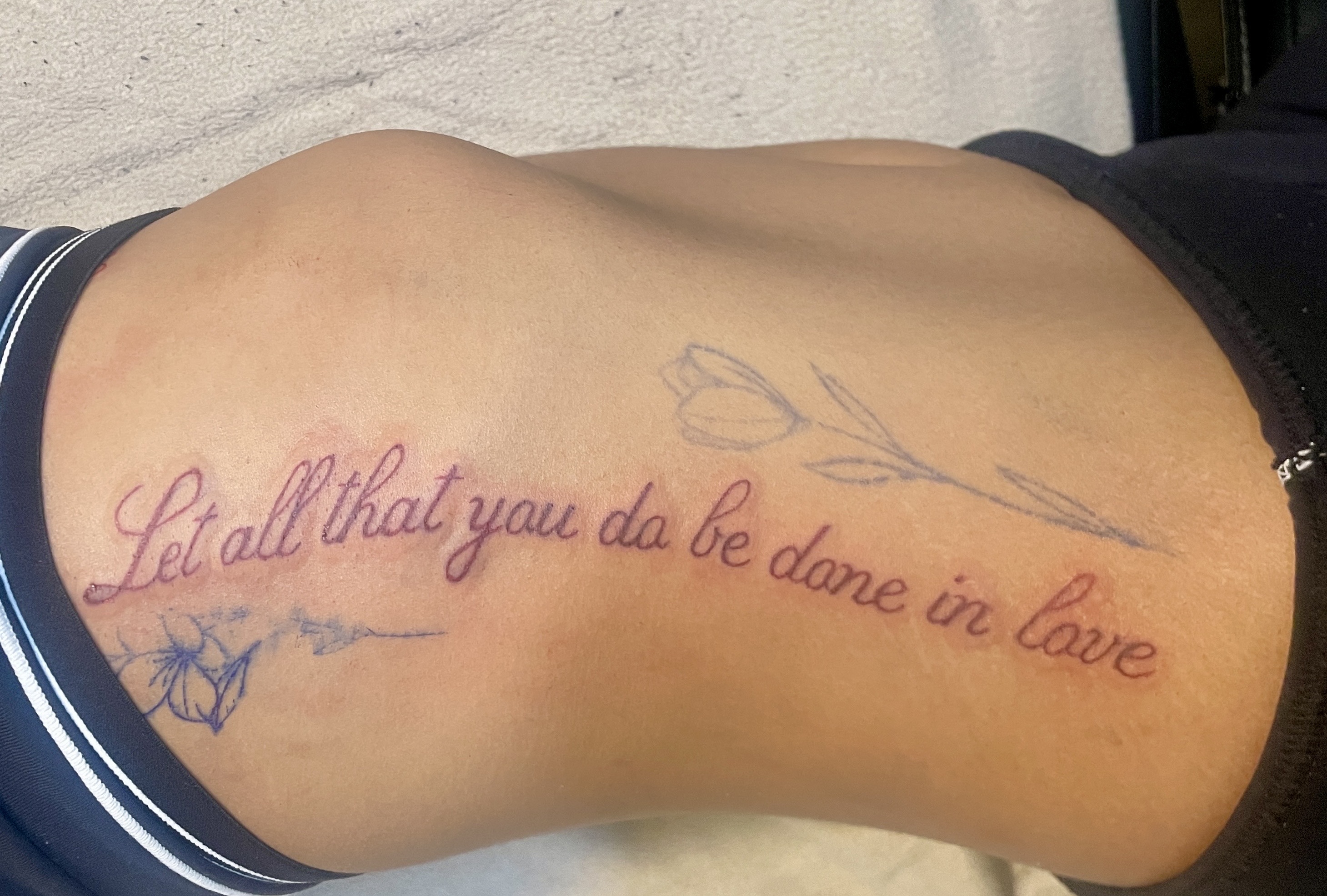 Fine Line rib cage tattoo tattoo by ink_bykey on TattMe
