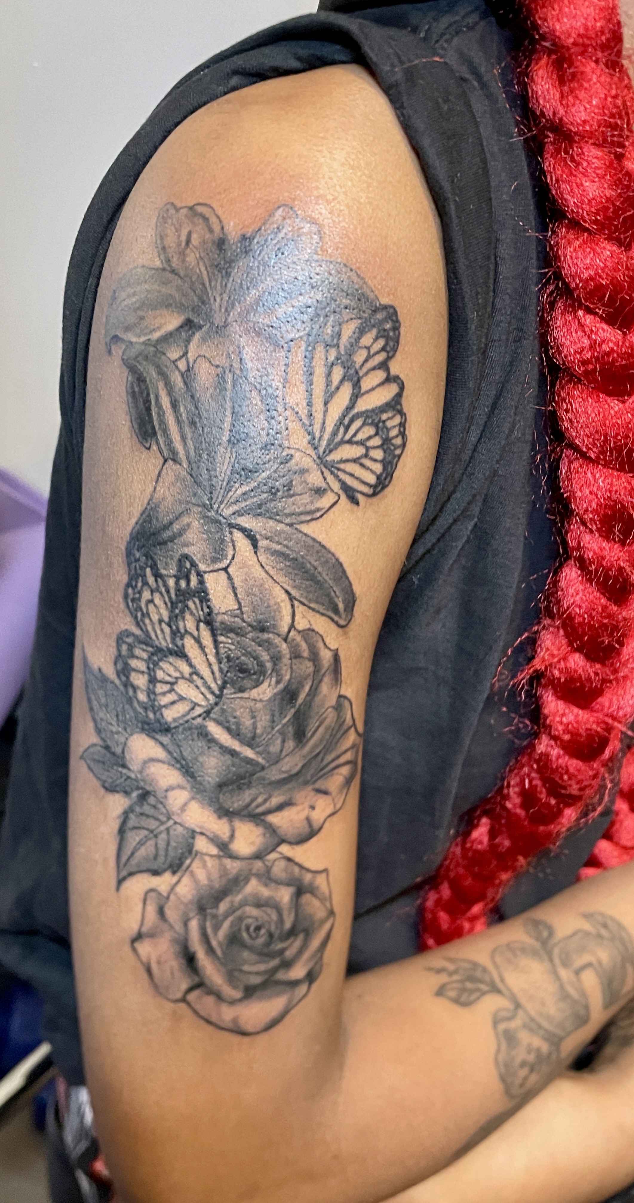 Black & Grey + Realism realism sleeve tattoo by ink_bykey on TattMe