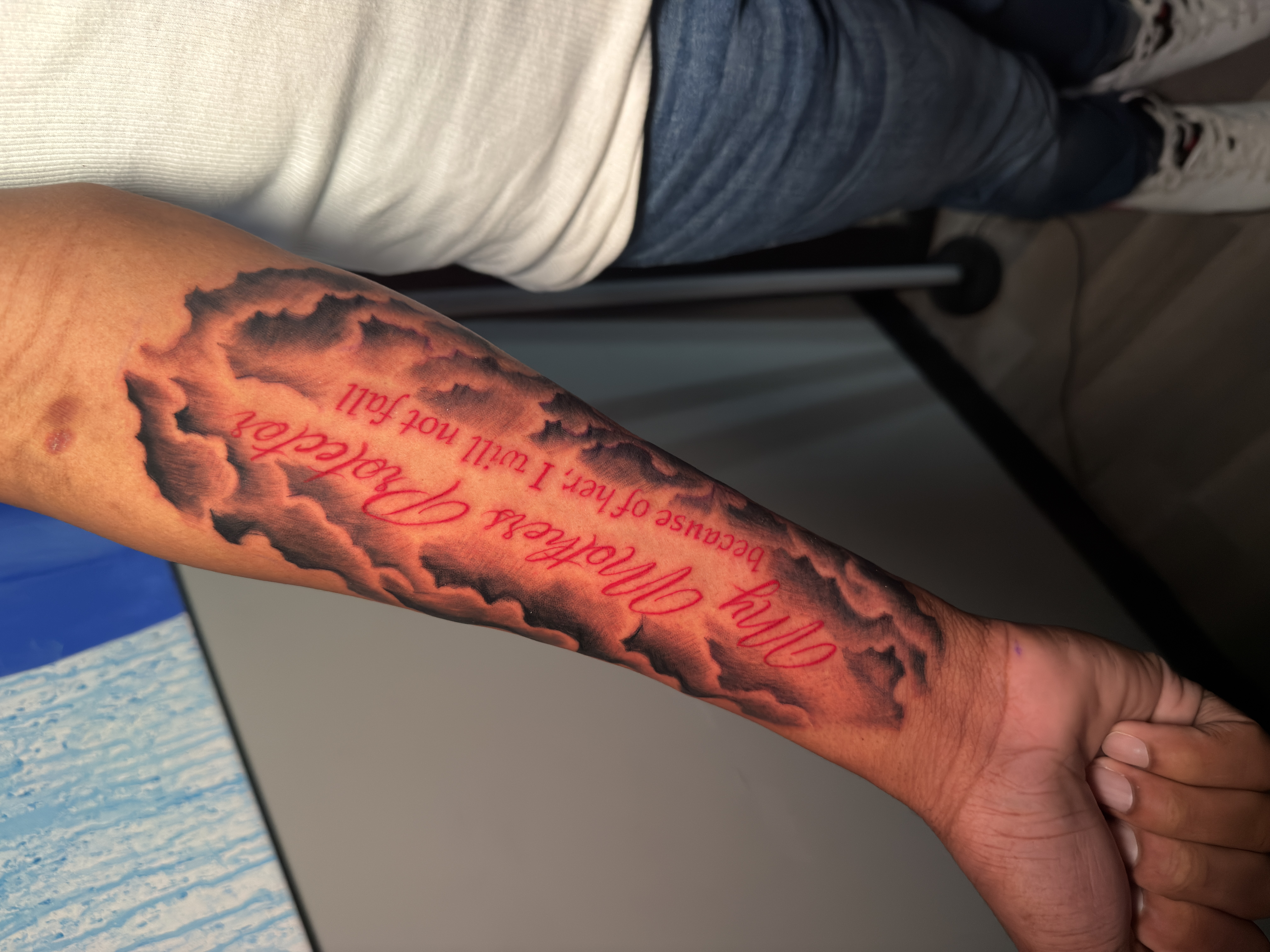 Lettering + Script script tattoo on Forearm by ARTWORLDINK on TattMe